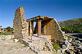 Creta - I propilei del palazzo di Cnosso. 